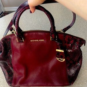 Michael Kors leather bag